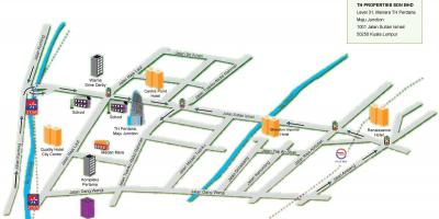 Jalan sultan κουάλα λουμπούρ χάρτης