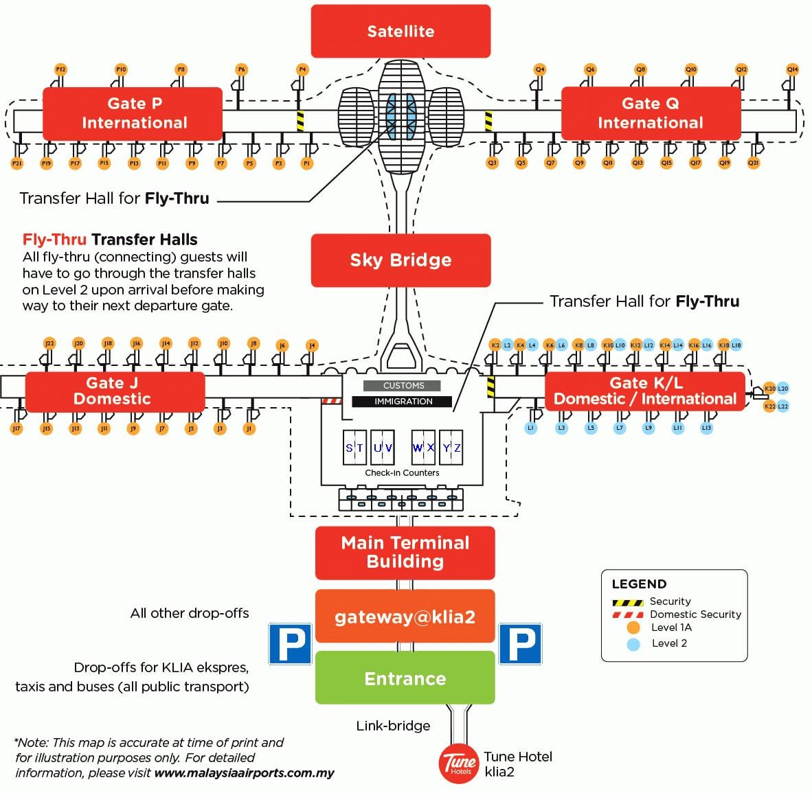 klia2 πύλη χάρτης