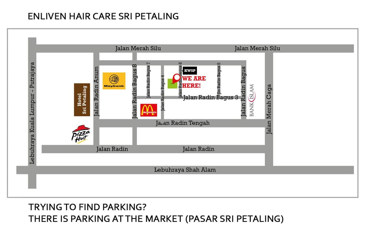 Χάρτης της sri petaling