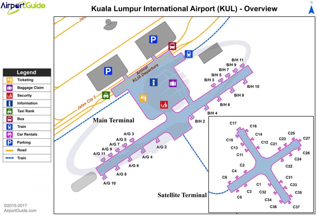 διεθνές αεροδρόμιο της κουάλα λουμπούρ τελικός χάρτης