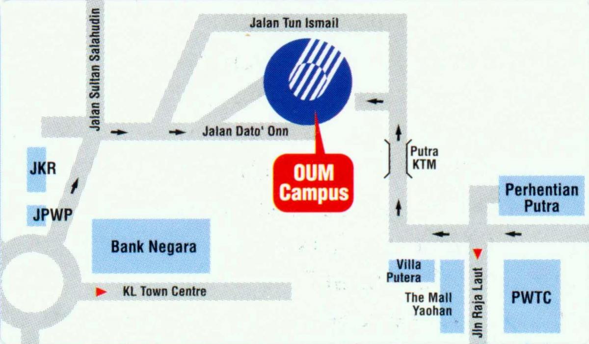 Χάρτης της τράπεζα negara μαλαισία τοποθεσία