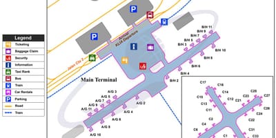 Διεθνές αεροδρόμιο της κουάλα λουμπούρ τελικός χάρτης