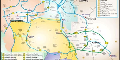Kl δρόμο χάρτη