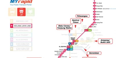 Putra lrt χάρτη
