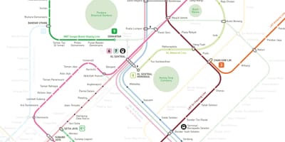 Κουάλα λουμπούρ mrt χάρτης 2016