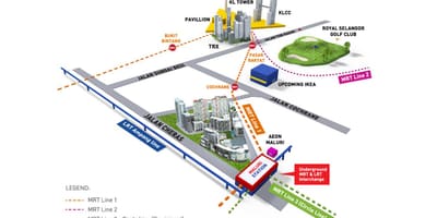 Klcc lrt χάρτη