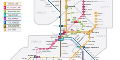 Lrt χάρτη μαλαισία 2016