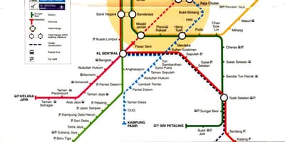 Star line lrt χάρτη